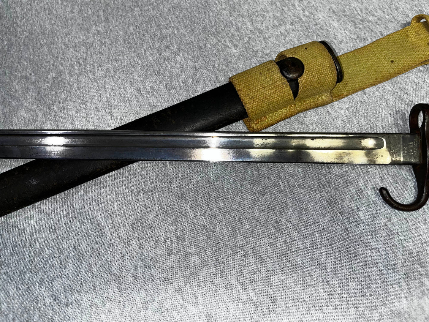British Pattern 1907 Hooked Quillon Bayonet 1911 Sanderson