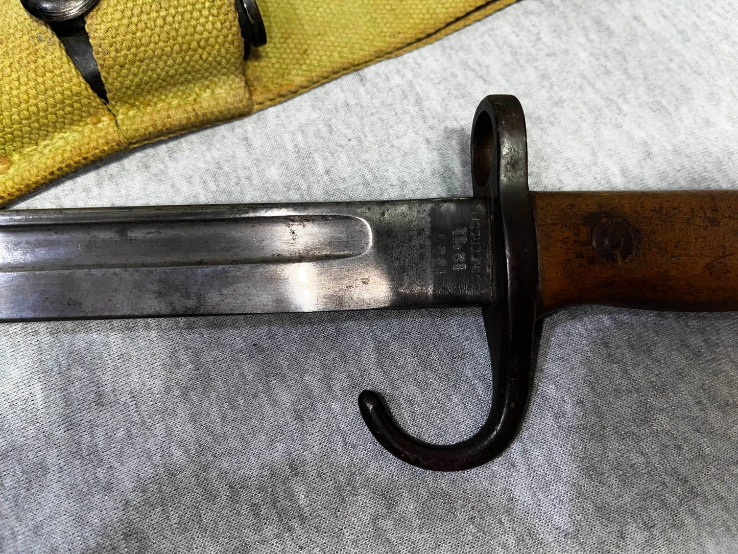 British Pattern 1907 Hooked Quillon Bayonet 1911 Sanderson