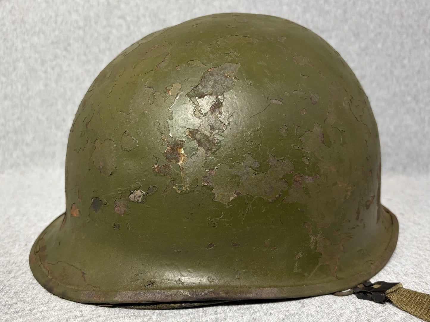 WW2 US Rear Seam M1 Helmet