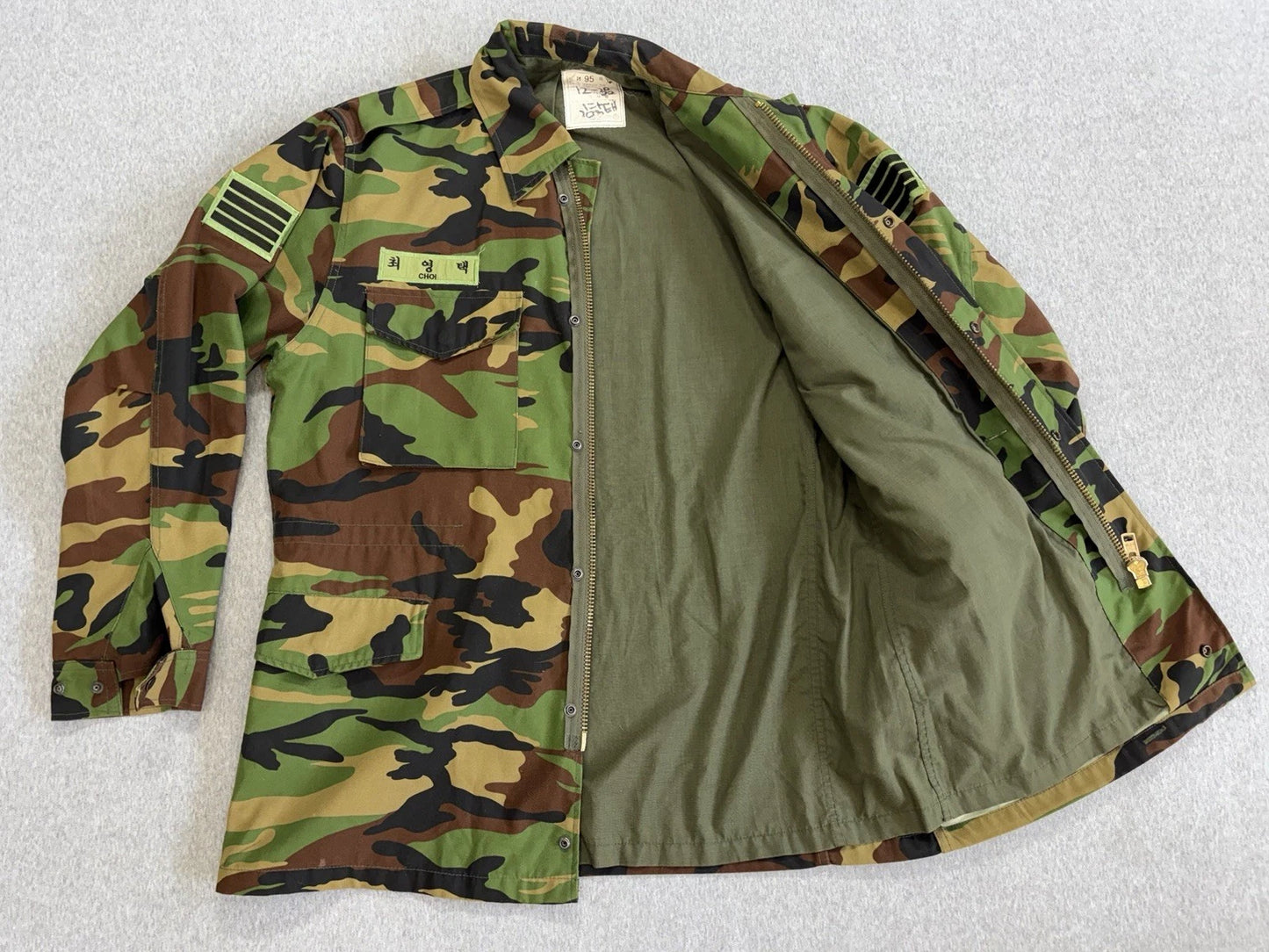 South Korean M95 Woodland Jacket