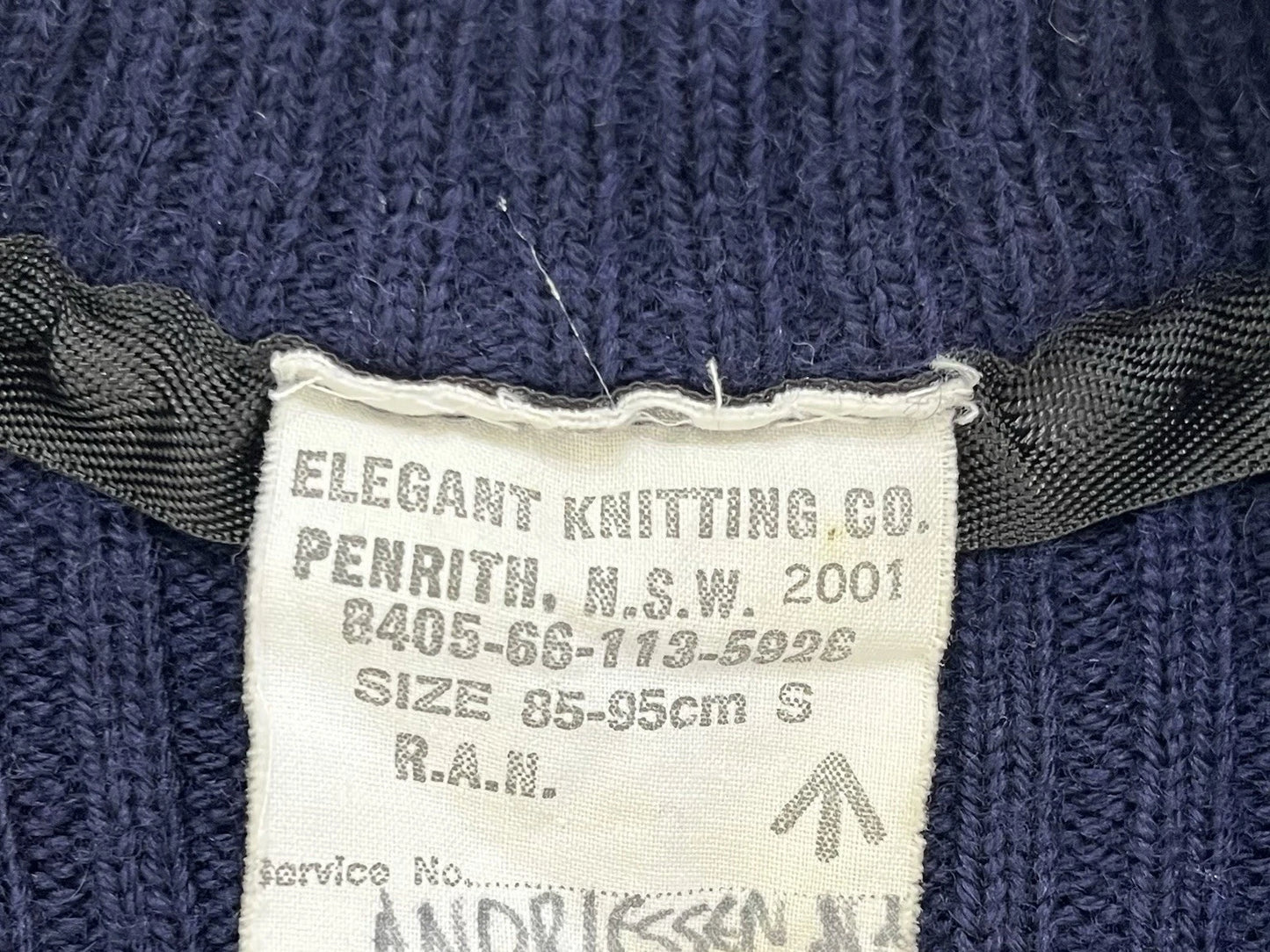 Royal Australian Navy Wool Jersey