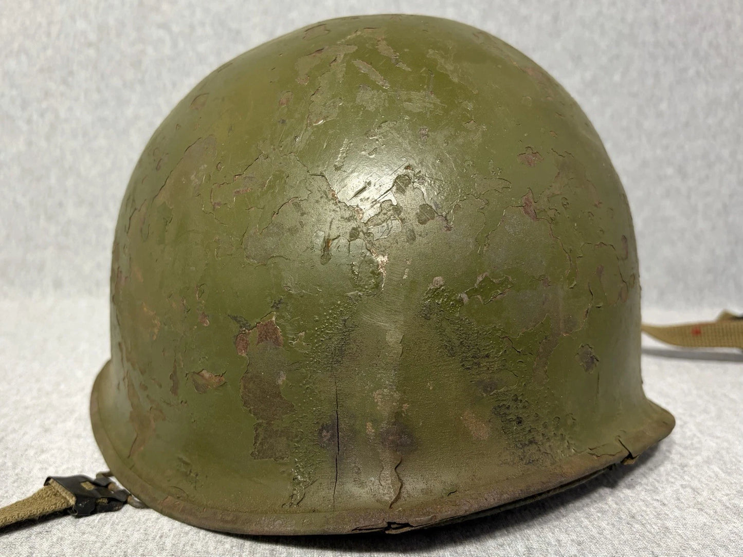 WW2 US Rear Seam M1 Helmet