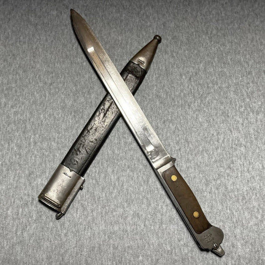 Danish M1889/10 Krag–Jørgensen Bayonet and Scabbard