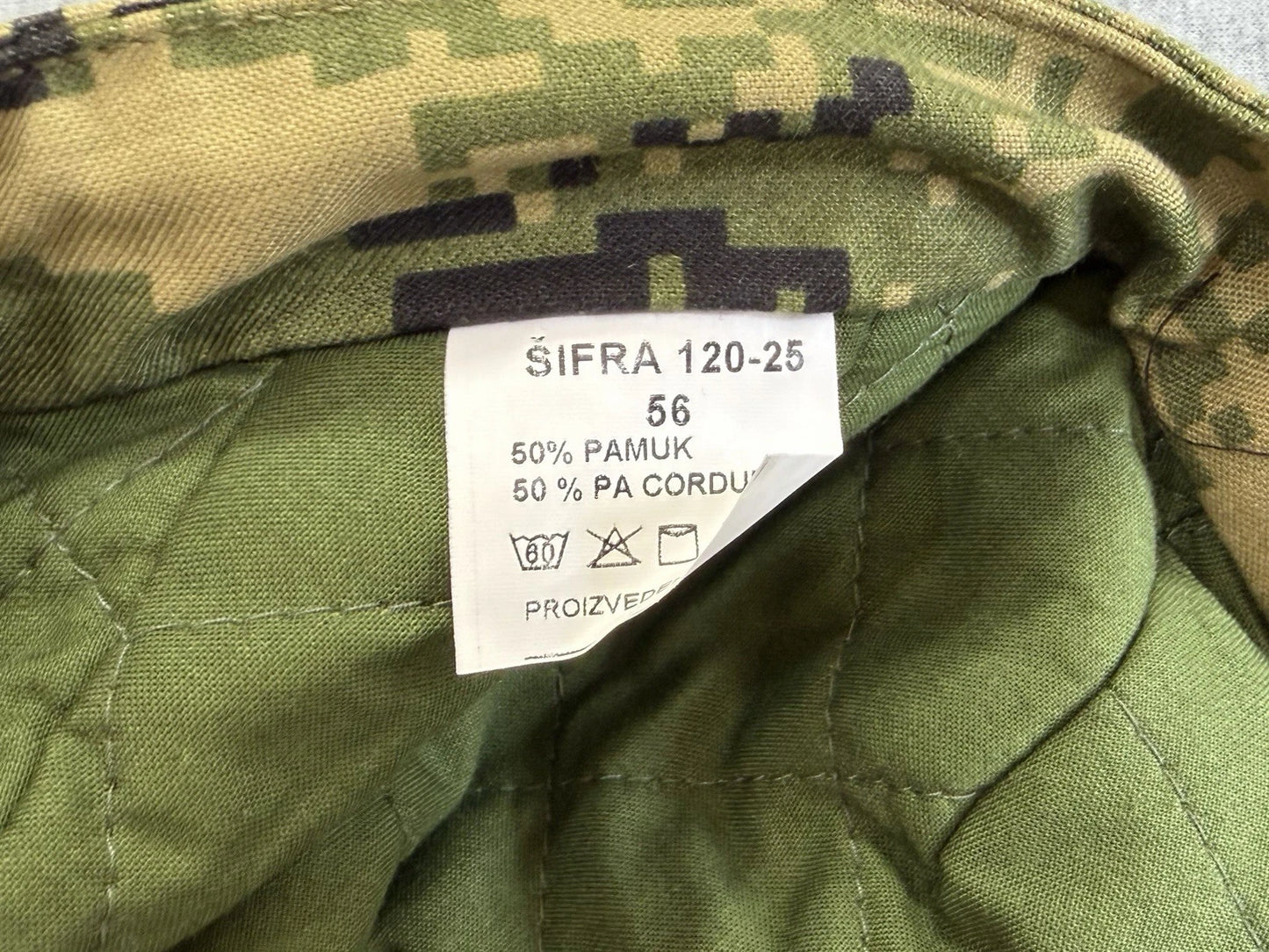 Croatian Military Cropat Digital Camouflage Set