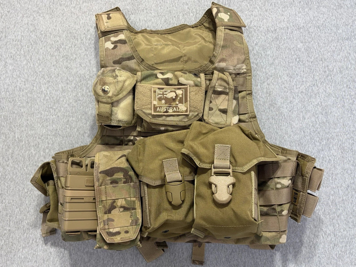 SORD Classic System Chest Rig with Added Multicam Pouches