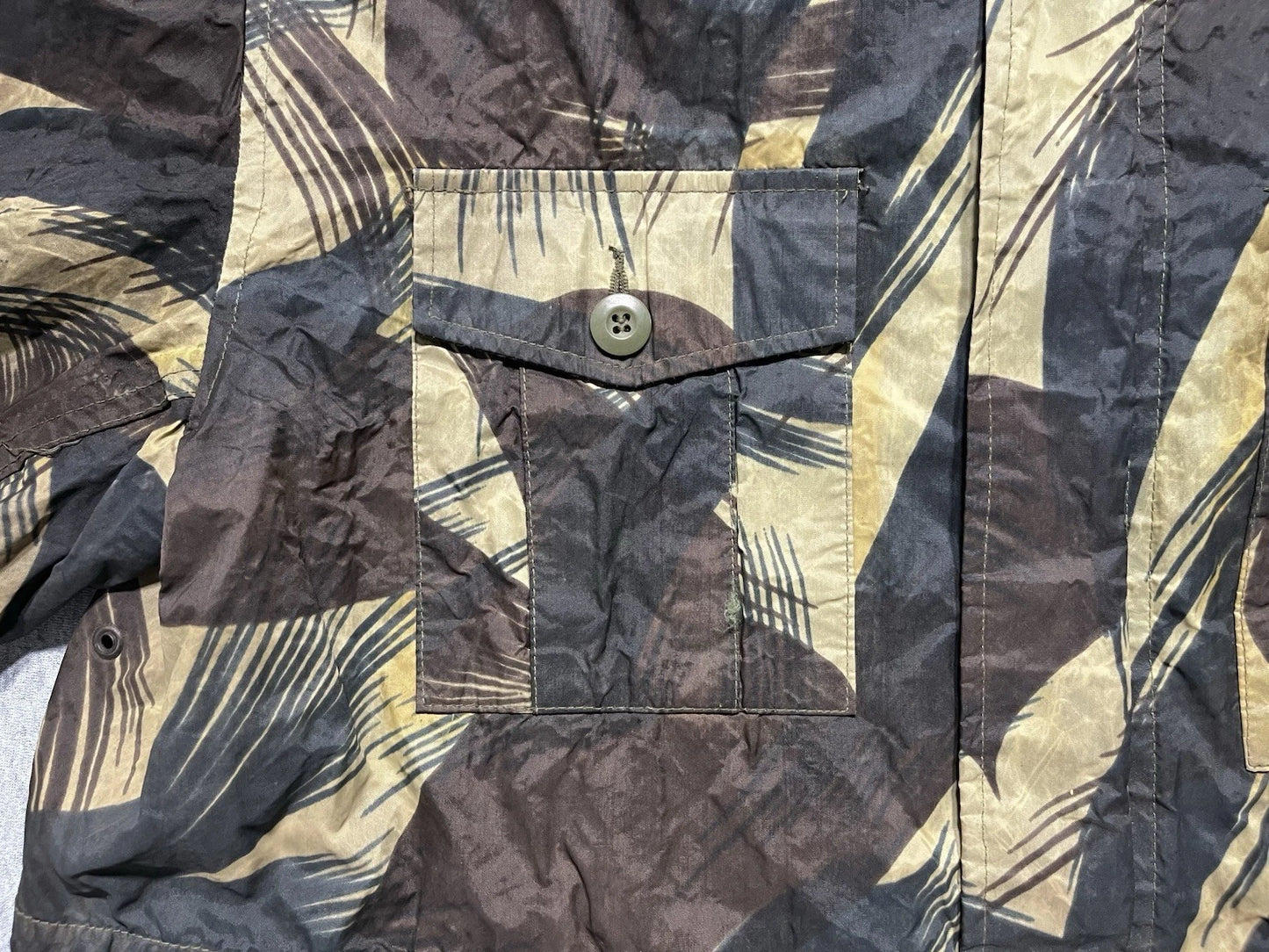 Malaysian Brushstroke Rain Jacket