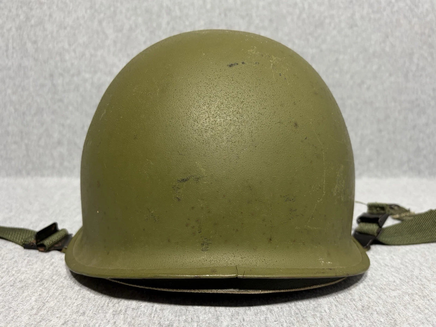 Post War American M1 Helmet With Liner