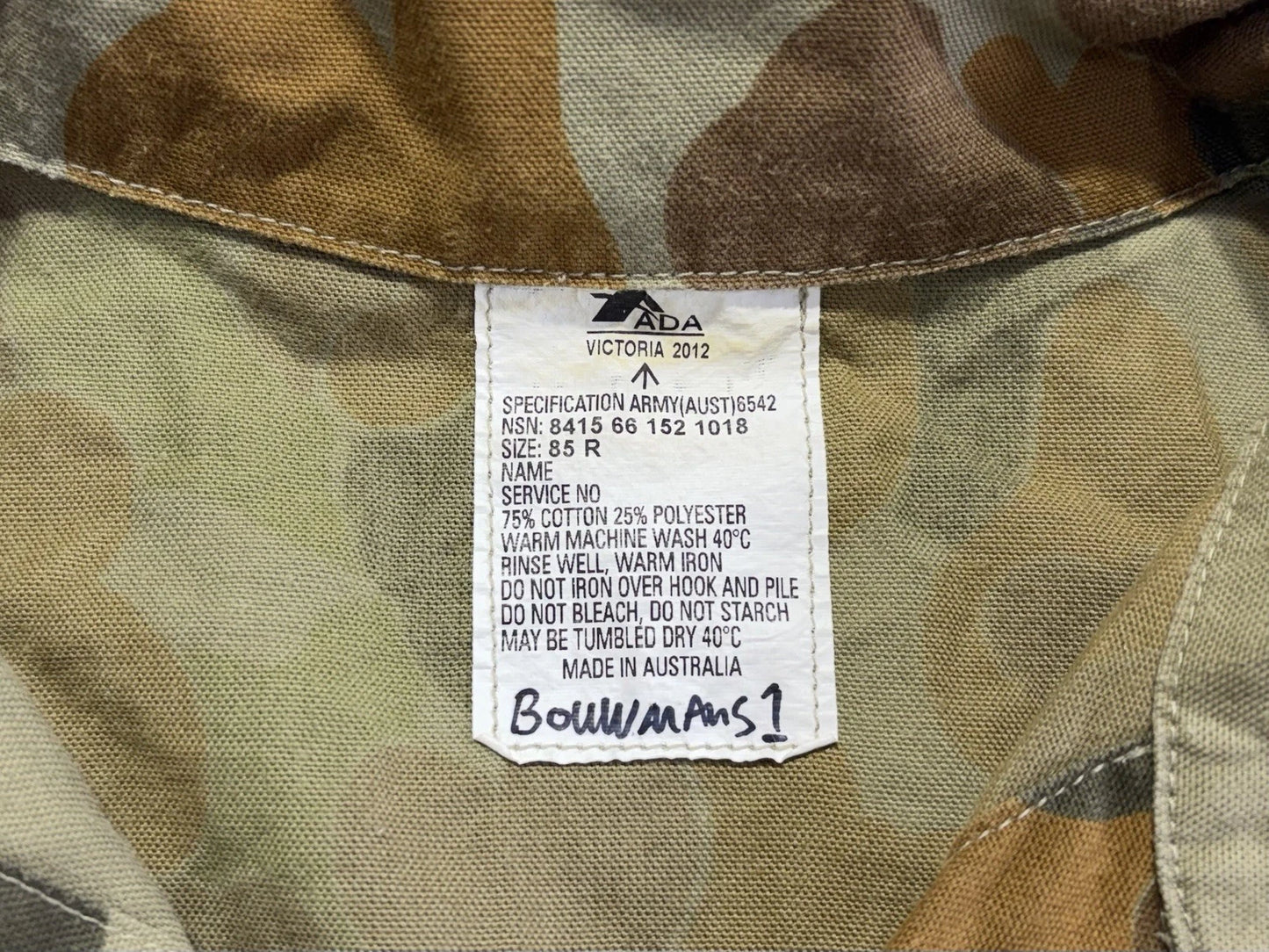 Australian Army DPCU Set