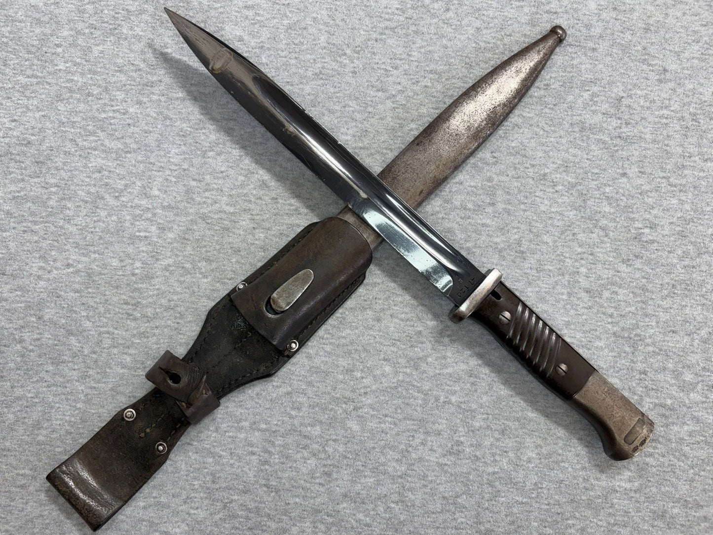 Matching WW2 German K98 Bayonet FZE 1941