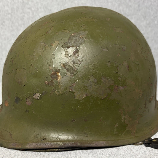 WW2 US Rear Seam M1 Helmet