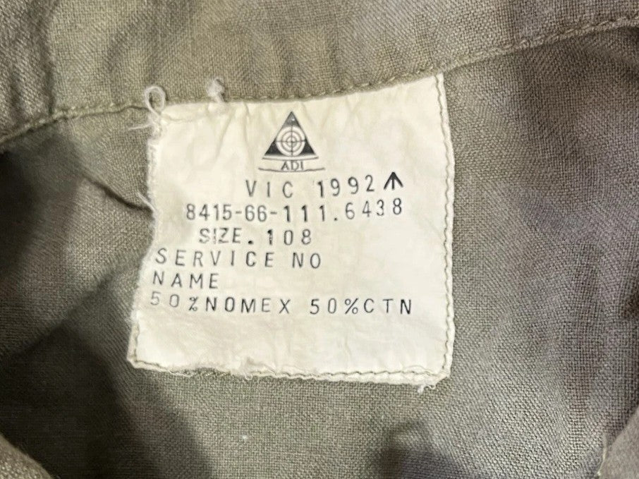 RAAF Two Piece Flight Nomex Suit