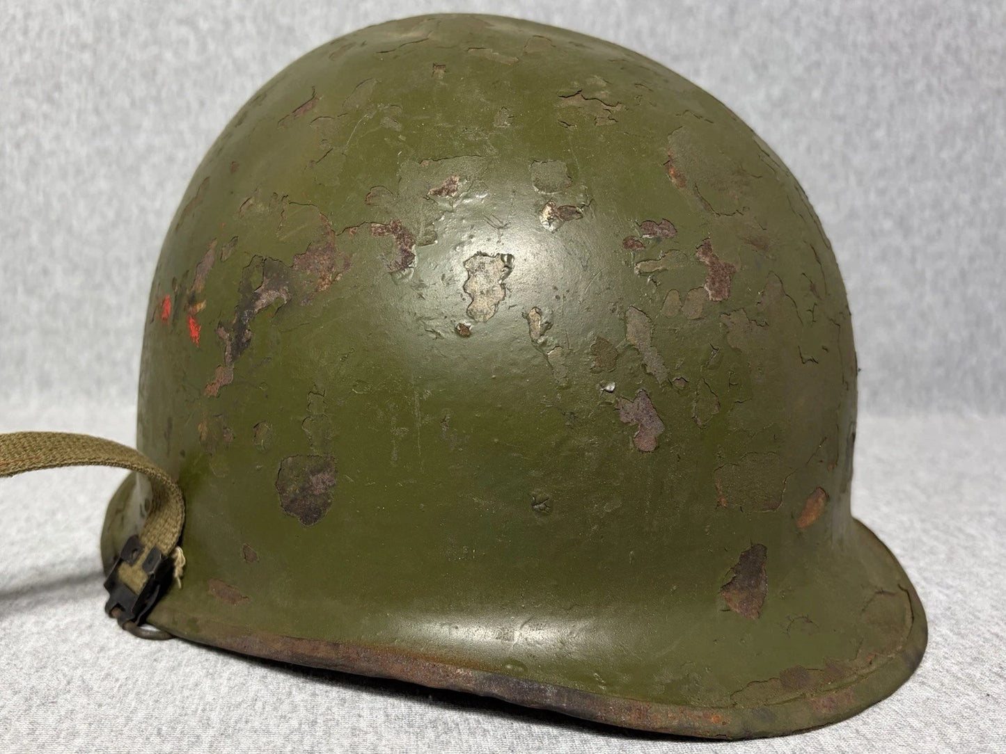 WW2 US Rear Seam M1 Helmet