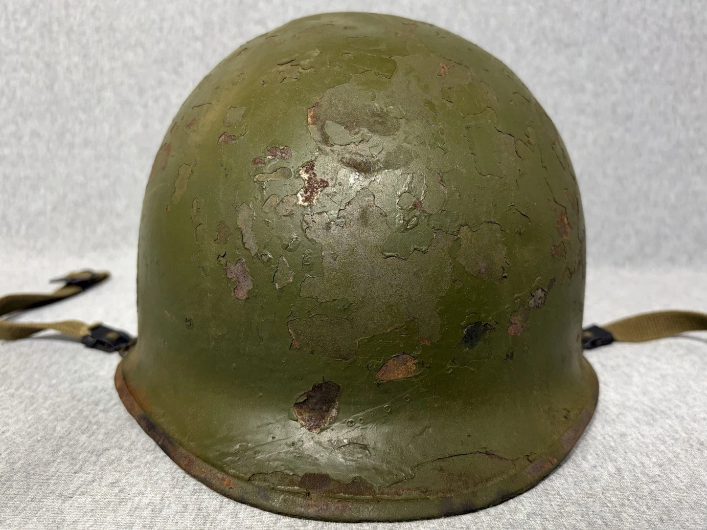 WW2 US Rear Seam M1 Helmet