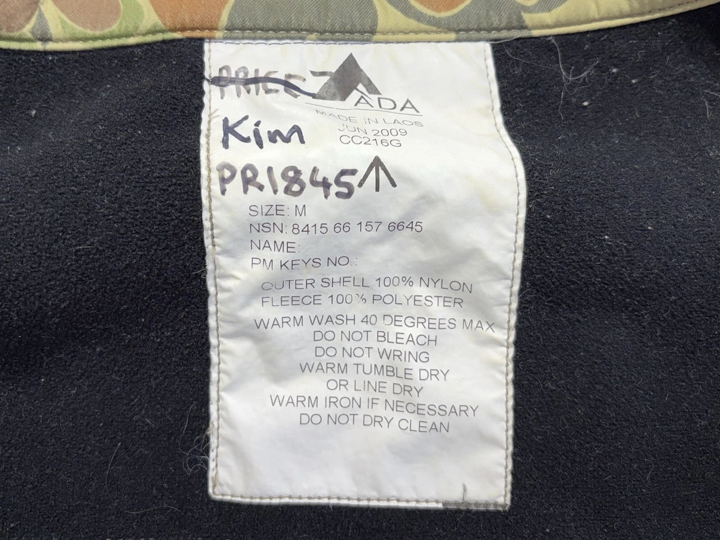 DPCU Cold Weather Softshell Jacket