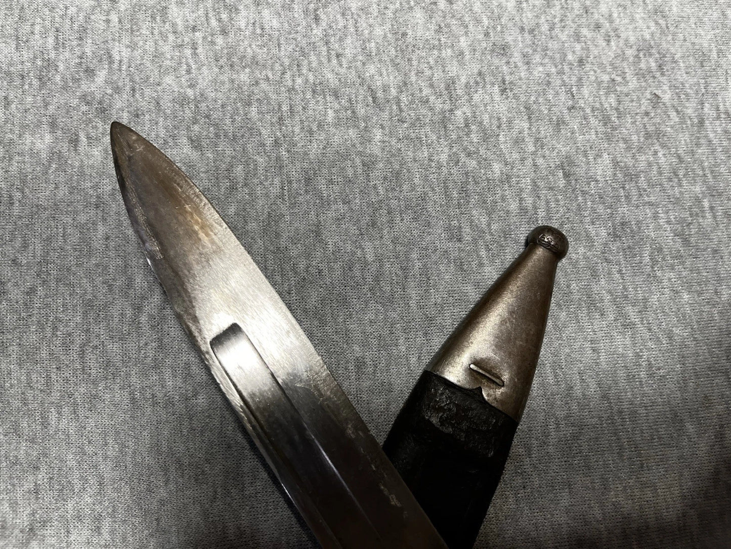 Danish M1889/10 Krag–Jørgensen Bayonet and Scabbard