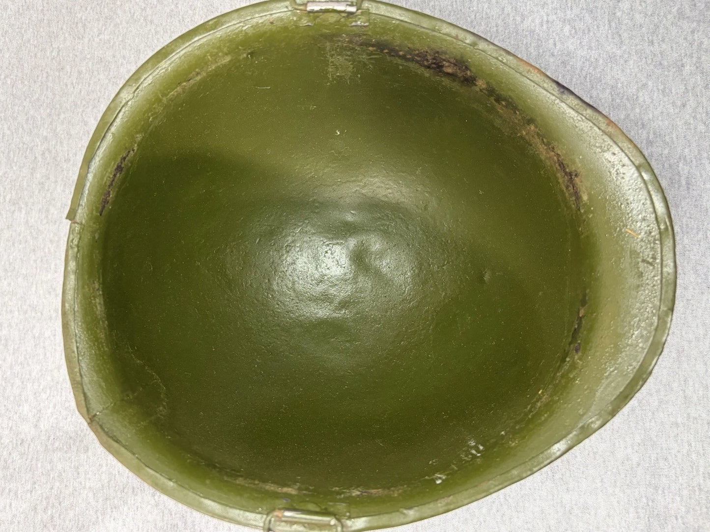 WW2 US Rear Seam M1 Helmet