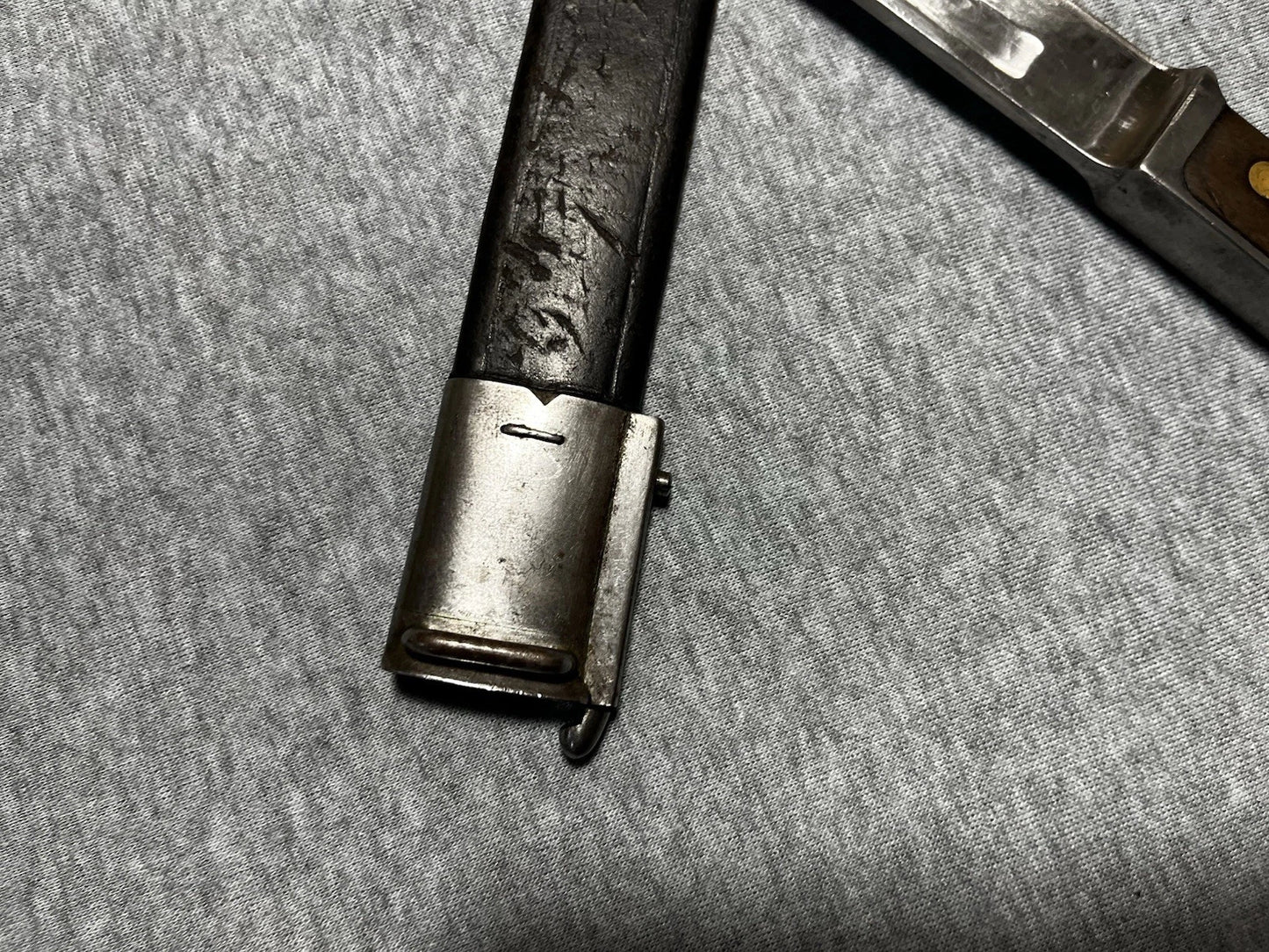 Danish M1889/10 Krag–Jørgensen Bayonet and Scabbard