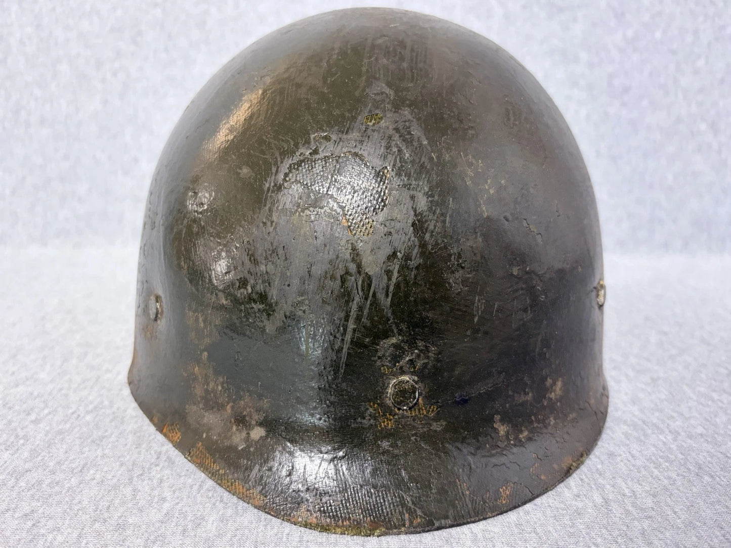 WW2 US Rear Seam M1 Helmet