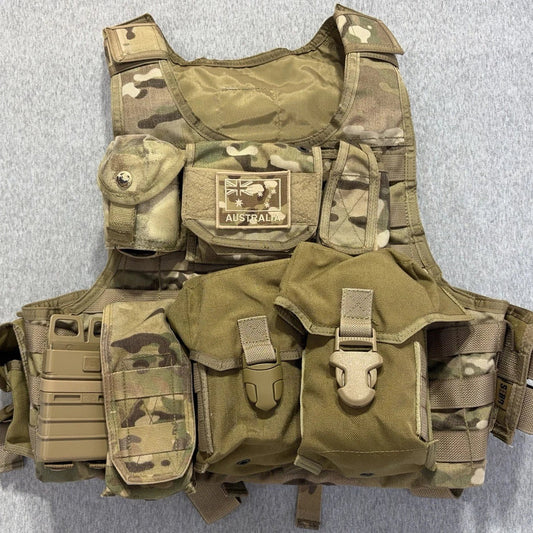 SORD Classic System Chest Rig with Added Multicam Pouches