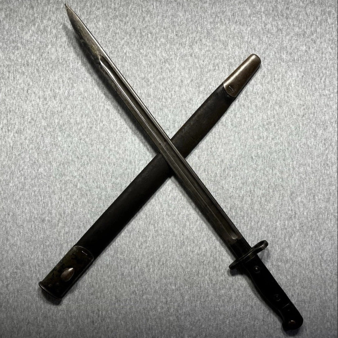 Australian WW2 Issued P1907 SMLE Bayonet With Jungle Paint