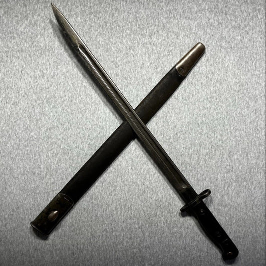 Australian WW2 Issued P1907 SMLE Bayonet With Jungle Paint