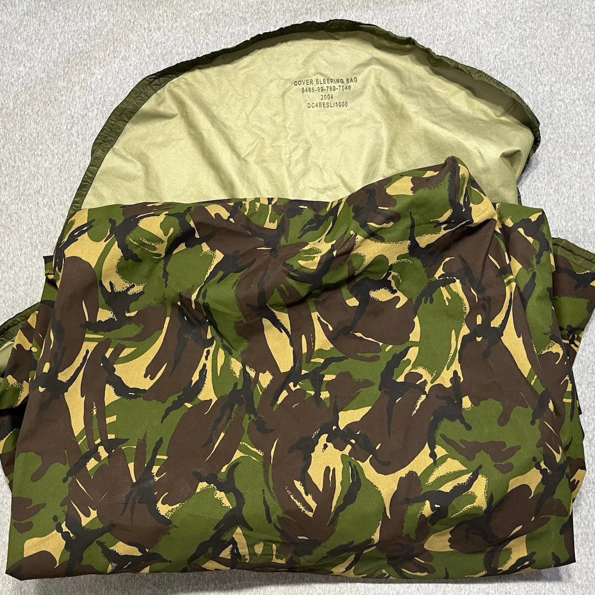 British Army DPM Sleeping Bag Cover